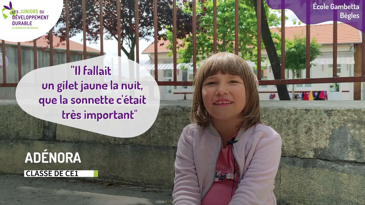 Projet Juniors du développement durable